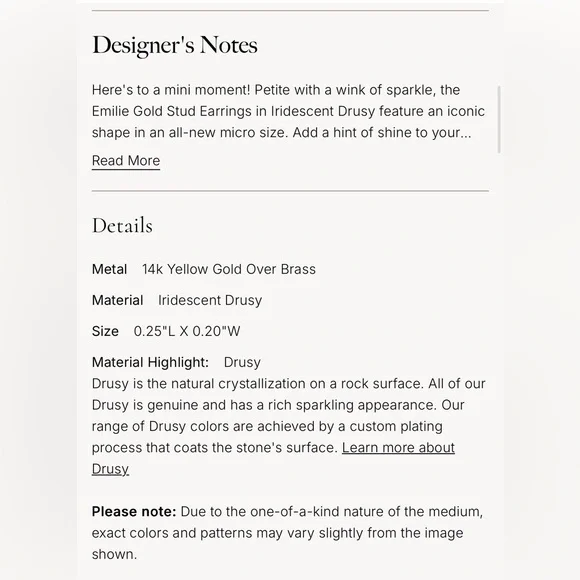 NWT Kendra Scott Emilie Studs - Picture 5 of 5